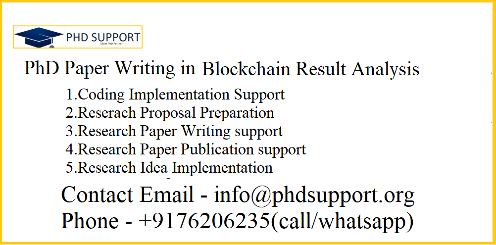 PhD Paper writing in blockchain result analysis