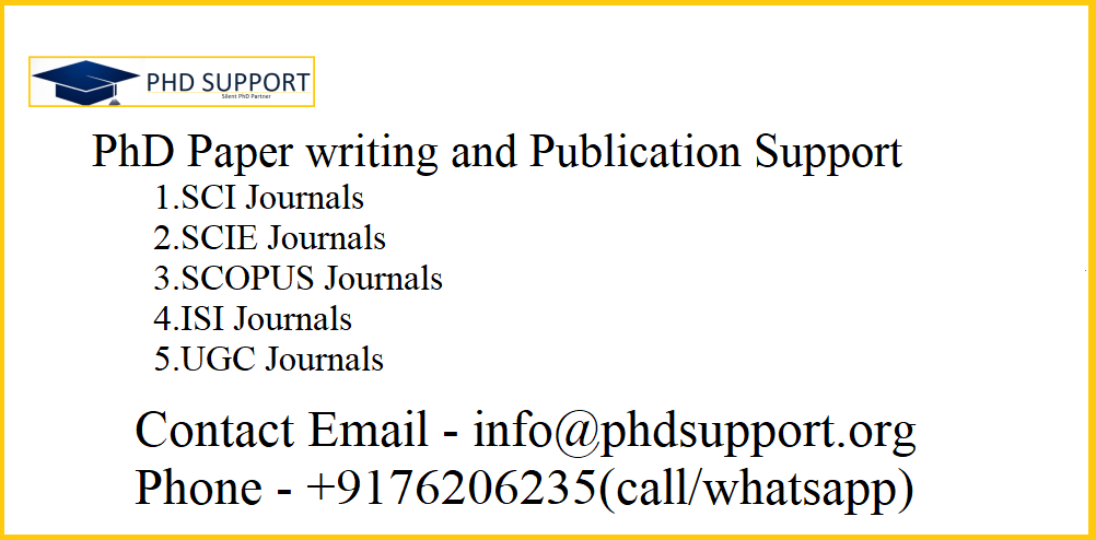 PhD paper writing service and publication support