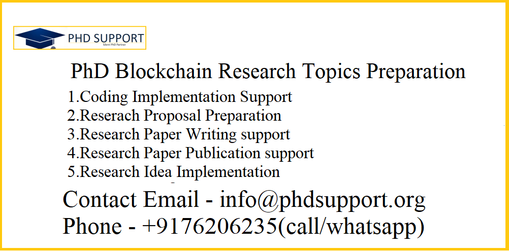 PhD Blockchain Research Topics Preparation