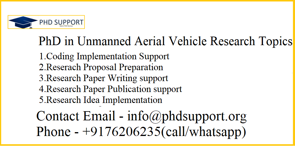 PhD in Unmanned Aerial Vehicle Research Topics