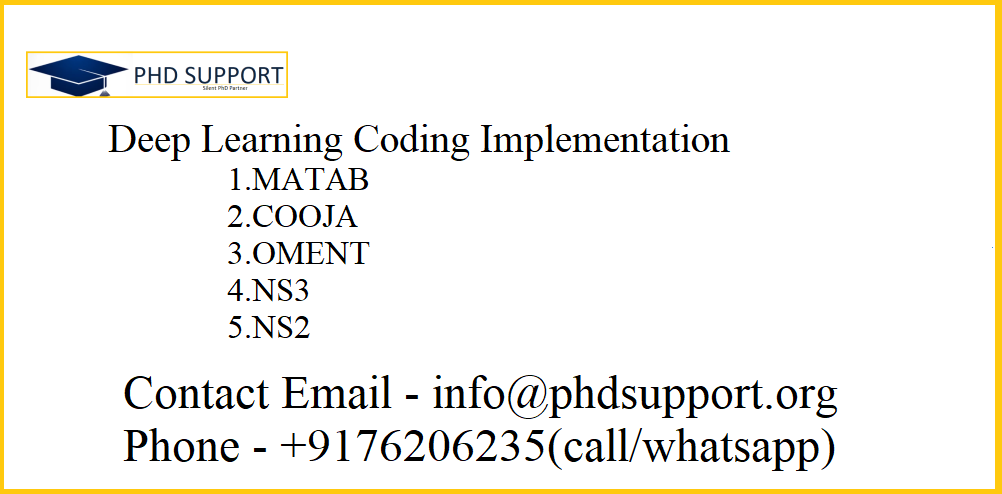 Deep Learning Coding Implementation support